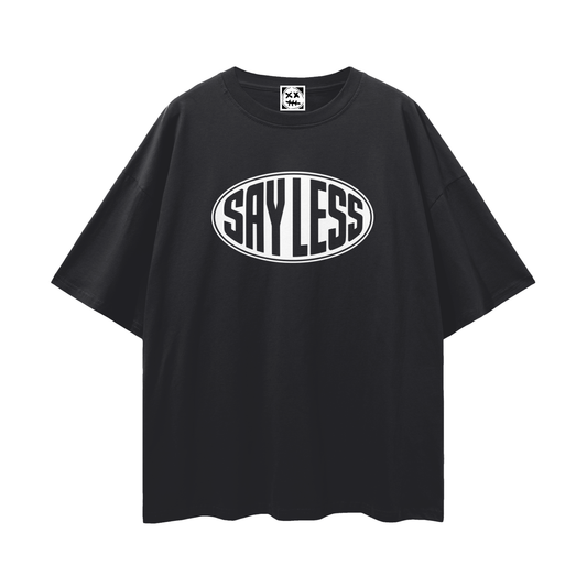 Stamp Face Drop Shoulder T-Shirt
