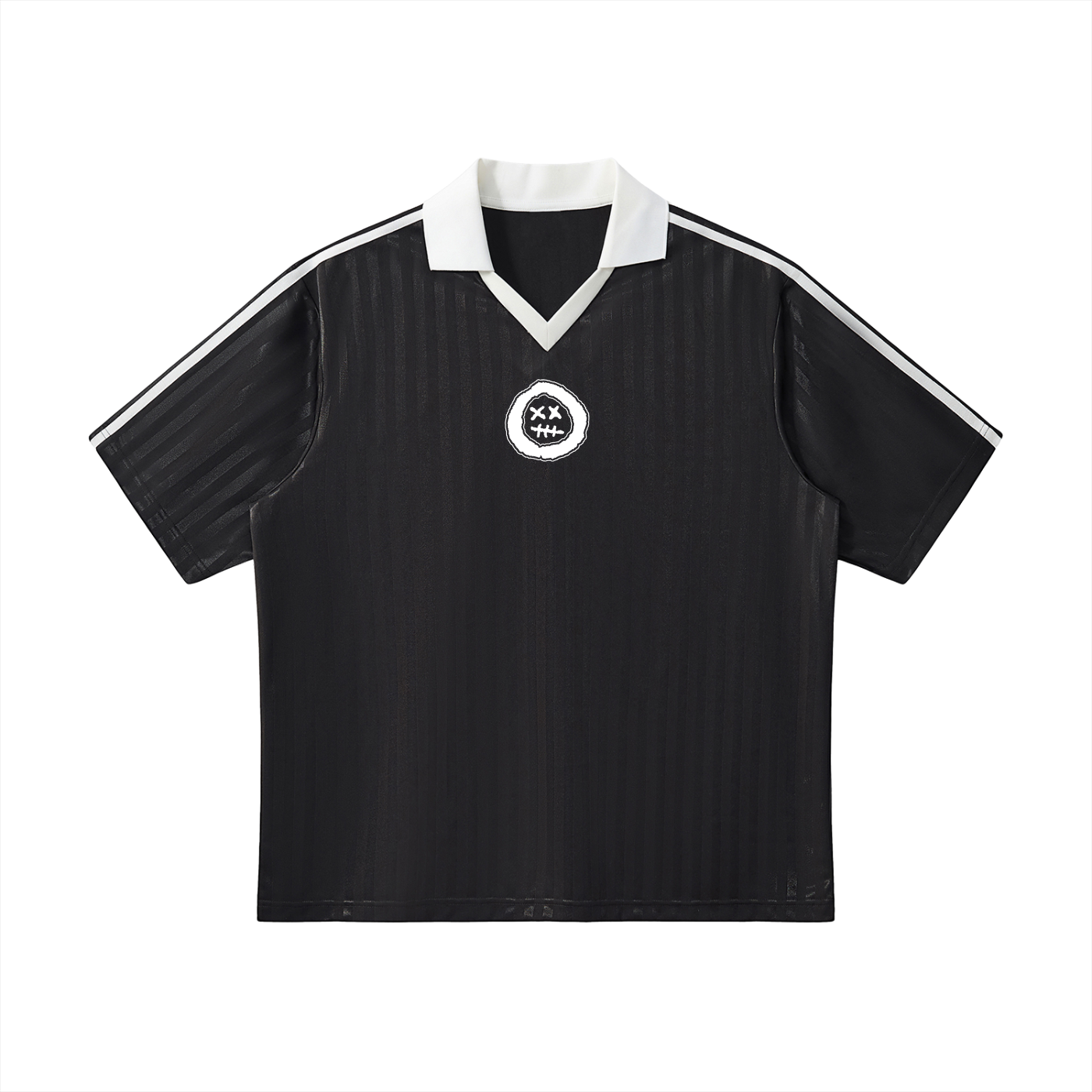 Set Piece Striped Soccer Jersey