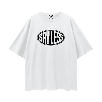Stamp Face Drop Shoulder T-Shirt