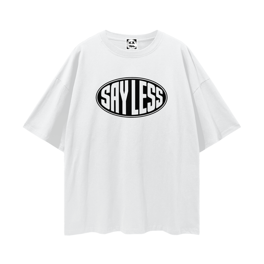 Stamp Face Drop Shoulder T-Shirt